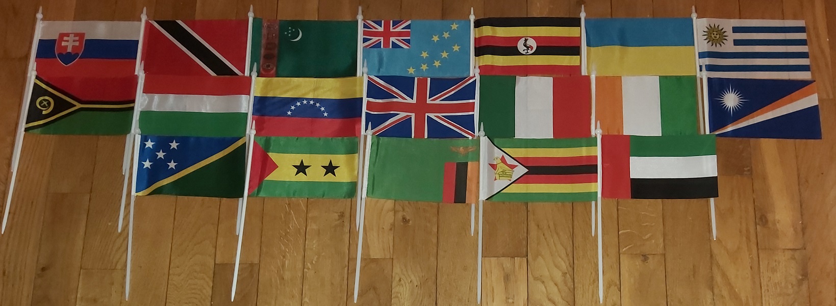 Flagi państw świata – styczeń 2024
